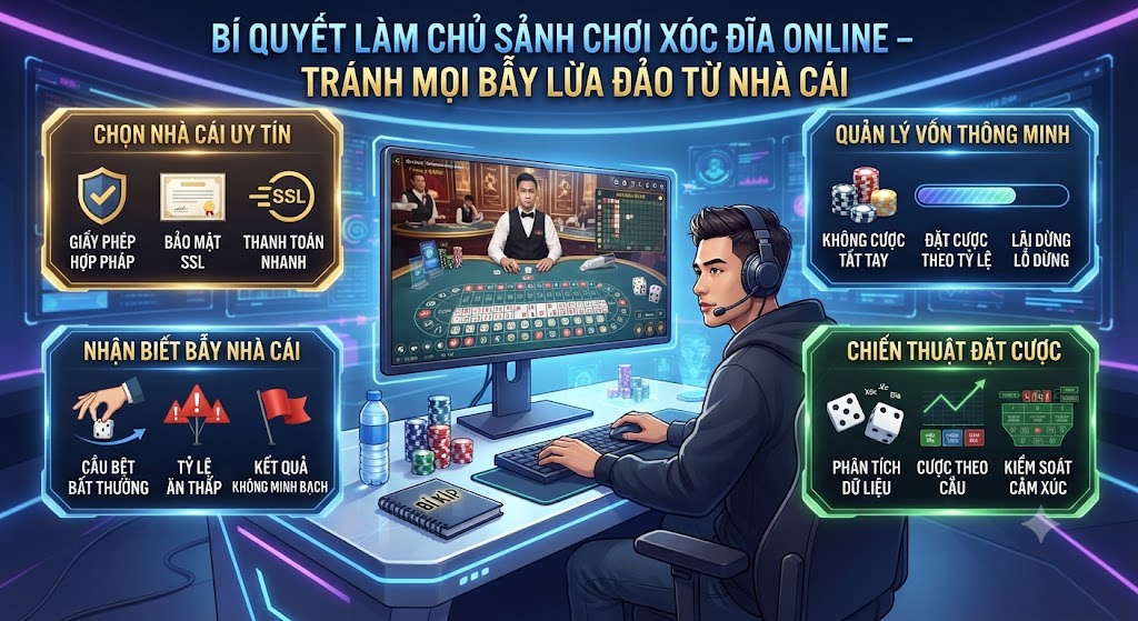 chơi xóc đĩa online